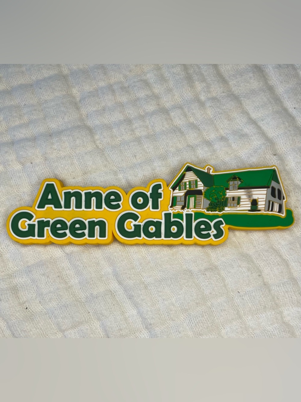 Anne of Green Gables Green & Yellow Fridge Magnet
